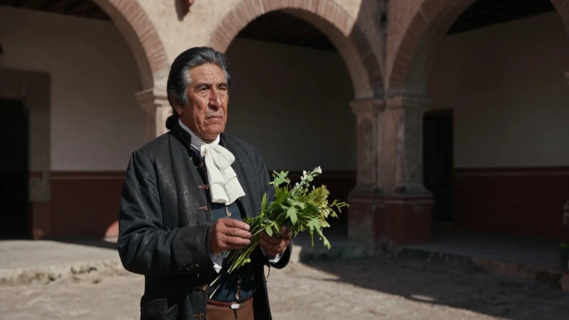 Curandero y médico colonial en México