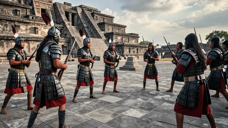 Es el Centro Ceremonial de Tlatelolco un testimonio de los Mexicas 35 Confrontación azteca contra conquistadores españoles