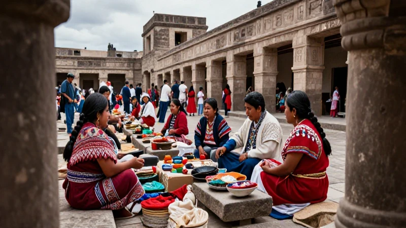 Mercados aztecas: Encanto y diversidad del mercado azteca 19 Mercados aztecas vibrantes, vida antigua
