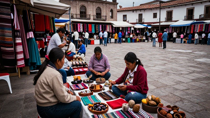 Comercio vital en mercados prehispánicos