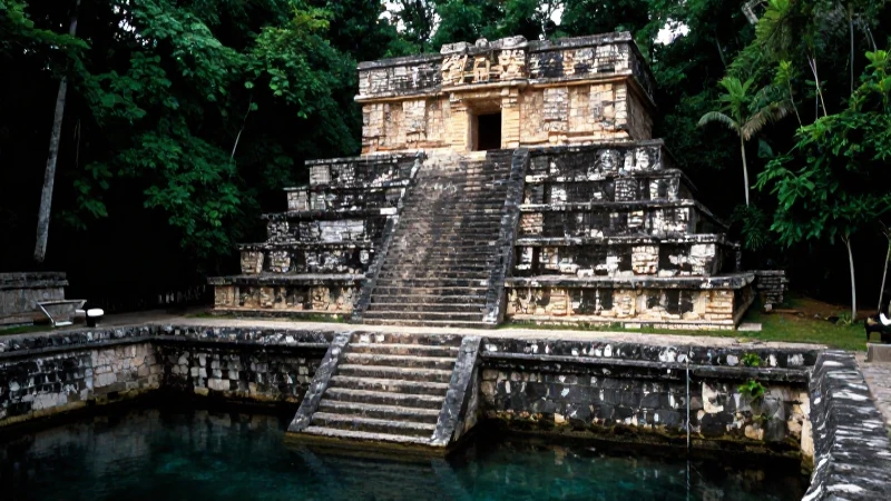 Dzibilchaltún: templo maya y cenote