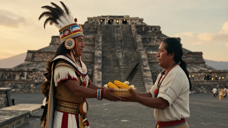 Cómo era la economía y organización de los Mexicas en Mesoamérica 20 Mexica recibe tributos en majestuosa pirámide azteca