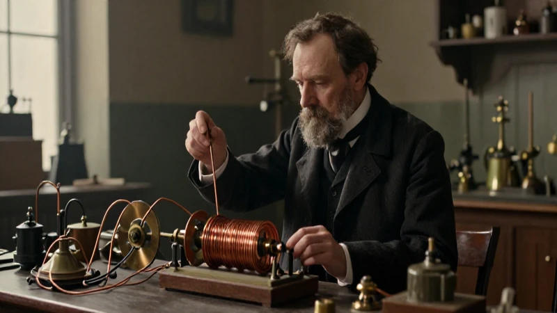 Cuáles fueron el nacimiento y los experimentos de Michael Faraday 32 Faraday investiga el electromagnetismo en un laboratorio histórico