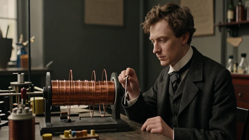Cuáles fueron el nacimiento y los experimentos de Michael Faraday 29 Faraday observa campos magnéticos del siglo XVIII