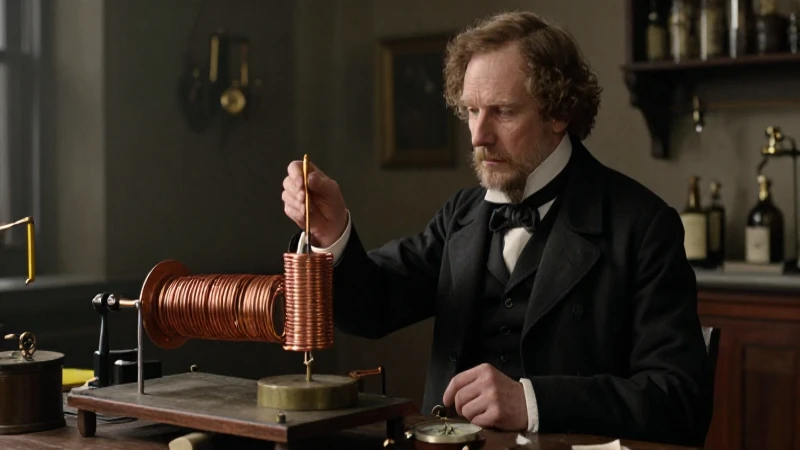 Cuáles fueron el nacimiento y los experimentos de Michael Faraday 31 Faraday realiza experimento histórico con bobinas y brújula