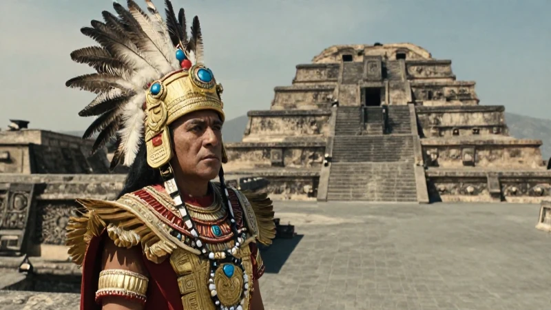 Moctezuma regio en Tenochtitlan