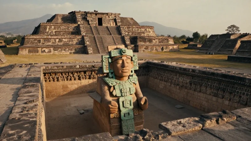 Sacerdote maya en Tumba 7 de Monte Albán