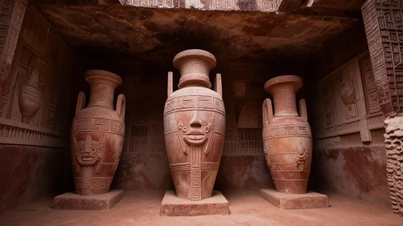 Urnas Zapotecas revelan secretos de la Tumba 7