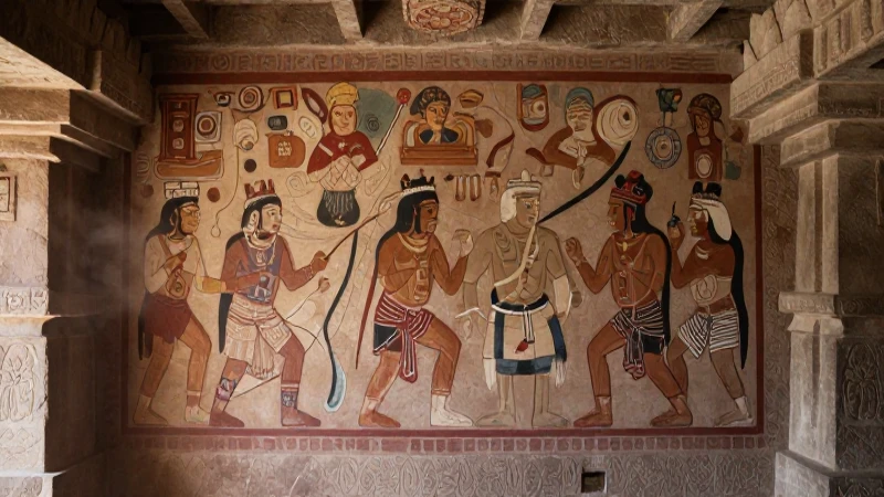 En qué consiste el muralismo prehispánico y sus pinturas 34 Muralismo prehispánico: arte antiguo de dioses en templo