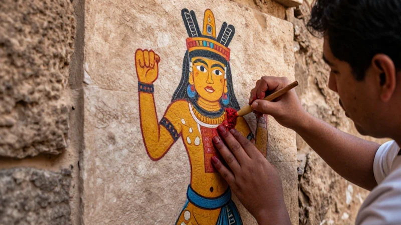 En qué consiste el muralismo prehispánico y sus pinturas 33 Murales prehispánicos con pigmentos antiguos