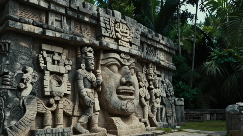 Es el Museo del Caracol un viaje interesante por la naturaleza 46 Figura antigua explora ruinas Mesoamericanas