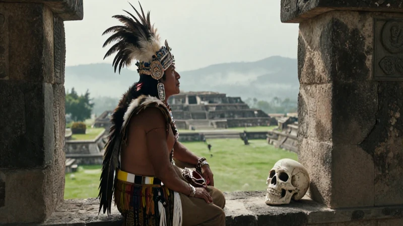 Nezahualcóyotl: El Poeta Gobernante y Su Legado Cultural 58 Nezahualcóyotl contempla la vida y muerte en Tenochtitlan