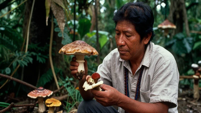 Cuáles son los hongos tradicionales y sus significados 39 Académico estudia hongos de selva antigua