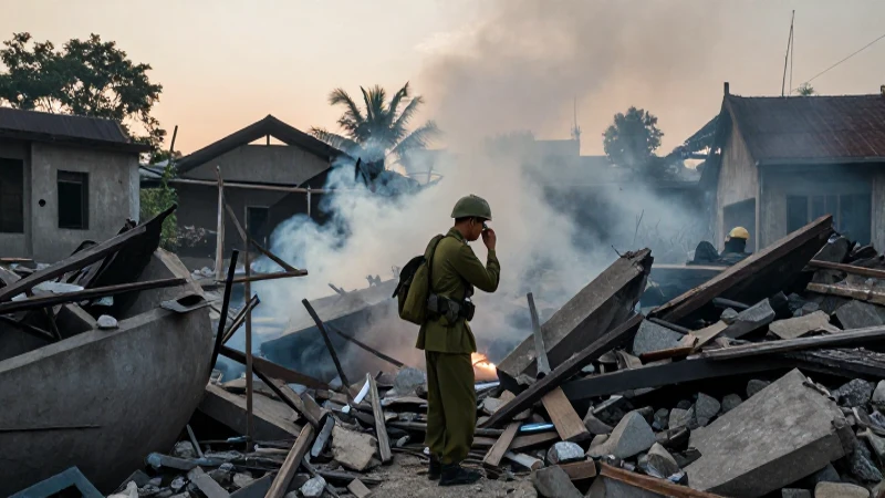 Cuál fue el impacto y significado de la Ofensiva del Tet en Vietnam 24 Soldado vietnamita en ruinas al amanecer dramático