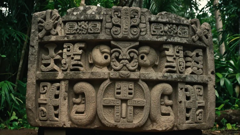 Fragmento Olmec en la selva de Olancho
