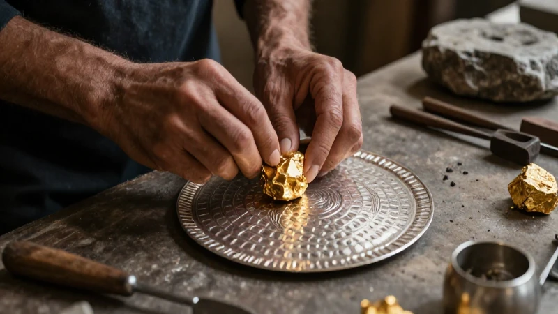 Orfebrería Azteca: Significado y Ejemplos del Oro y la Plata 46 Artesano azteca trabajando con metales