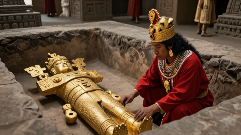 Descubrimiento de oro en la Tumba 7