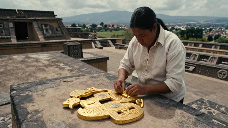 Oro de Monte Albán: arte zapoteca prehispánico