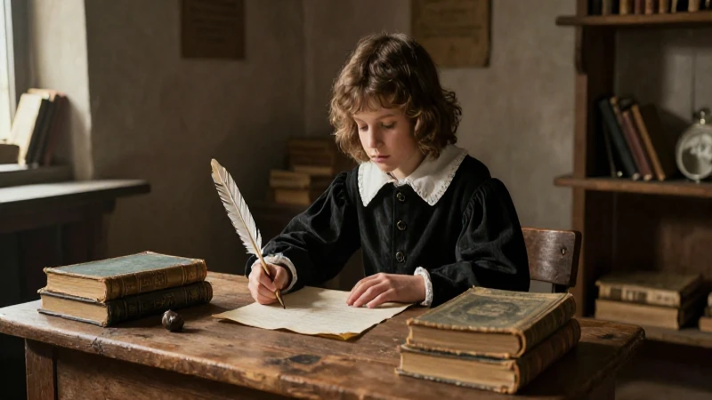 Biografía de Juan Comenius: El Padre de la Pedagogía Moderna 7 Comenius joven en rústica escuela del siglo XVII