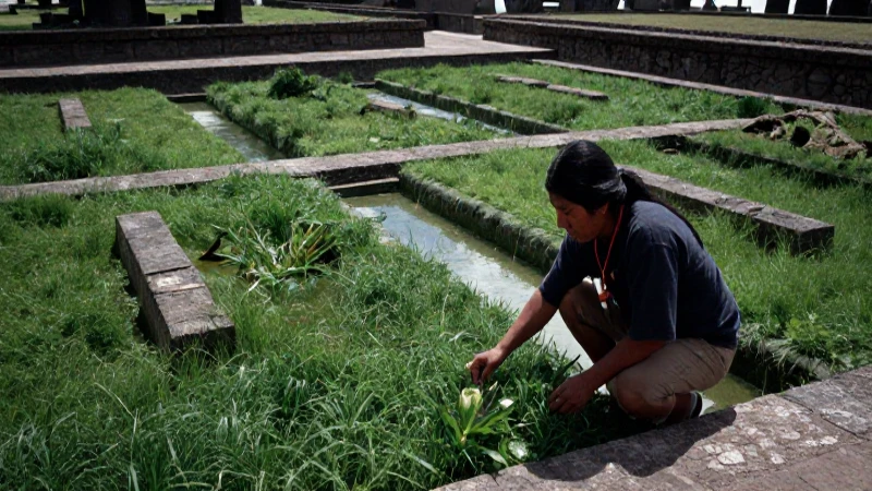 Qué son las Chinampas de México-Tenochtitlan en Patio Boturini 21 Chinampas mexicas en documental cinematográfico