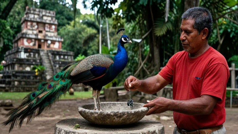 Cuál es la importancia del pavo ocelado en la cultura maya 44 El pavo ocelado fue clave en la economía maya