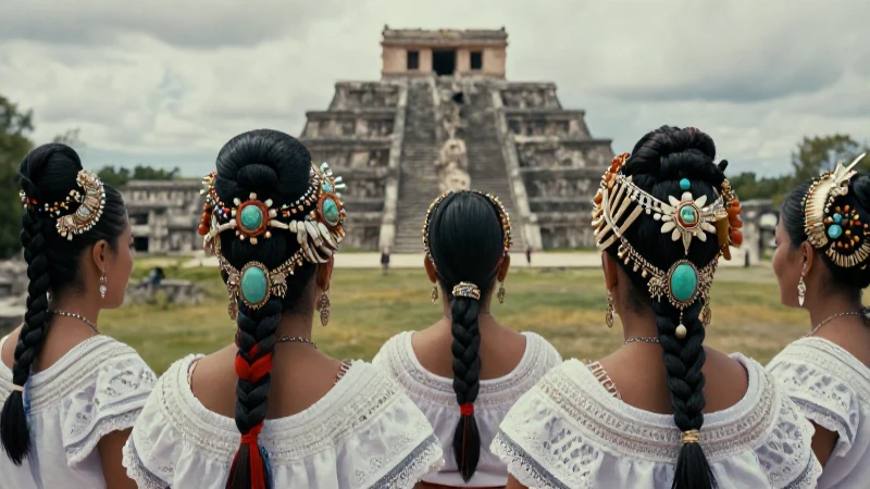 Qué elegantes estilos de peinados aztecas usaban las señoras 47 Peinados aztecas elegantes y simbólicos