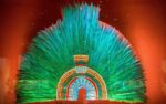 penacho de moctezuma dibujo y su historia en imagenes