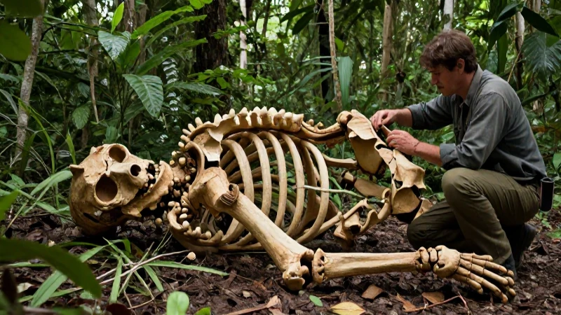 Se ha descubierto un nuevo perezoso gigante en Quintana Roo 41 Encuentran nuevo esqueleto de perezoso gigante en Quintana Roo