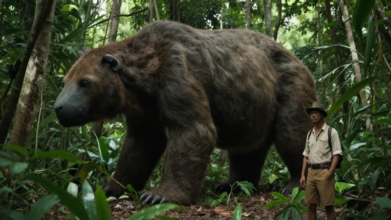 Se ha descubierto un nuevo perezoso gigante en Quintana Roo 44 Perezoso gigante descubierto en selva de Quintana Roo