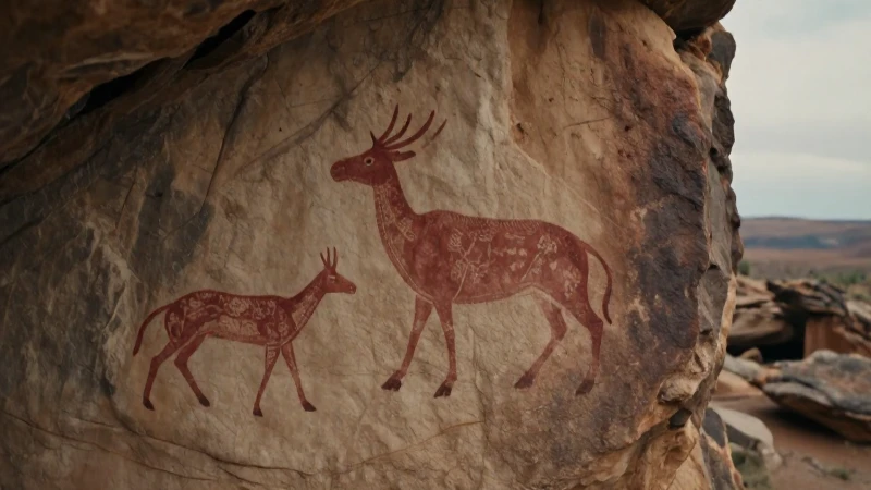 Arte rupestre precolombino en cueva