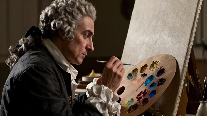 Pintura facial: Arte y diversión en la expresión creativa 12 Artista pintando un rostro en taller histórico