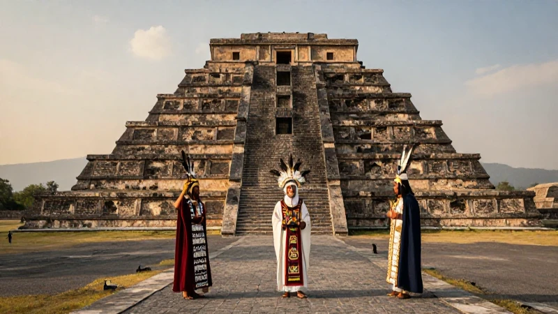 Dónde está la Pirámide de Ehécatl-Quetzalcóatl en Tenochtitlan 7 Grandiosa pirámide azteca en Tenochtitlan