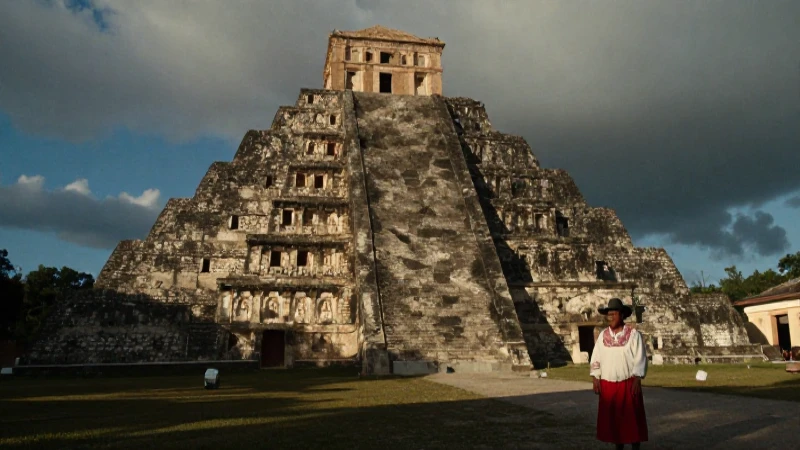 Pirámide de Santa Cecilia: Historia y belleza en Acatitlán 45 Pirámide de Santa Cecilia en un pueblo colonial