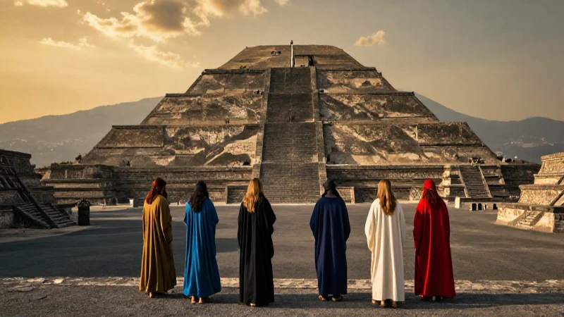 Misterio y misticismo en la pirámide de Teotihuacán