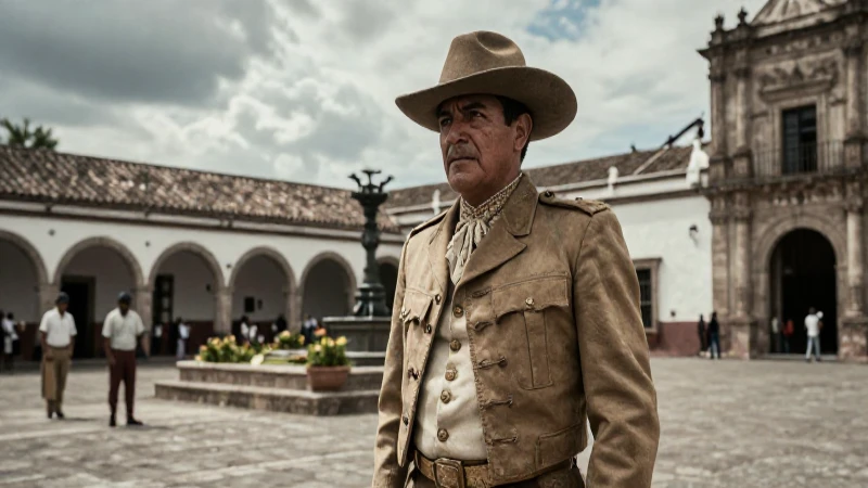 Plan de Casa Mata: Resumen y Claves de la Batalla Histórica 23 Comandante revolucionario en plaza colonial mexicana
