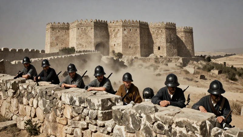 Plan de Casa Mata: Resumen y Claves de la Batalla Histórica 24 Soldados del siglo XIX en fortificación histórica