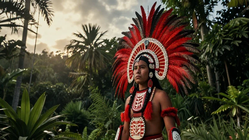 Plumas rojas: Belleza, significado y su uso en la moda 39 Las plumas rojas simbolizan poder y belleza guerrera