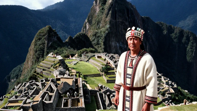 Cuáles son los orígenes y la cultura ancestral de América 246 Sapa Inca ante Machu Picchu