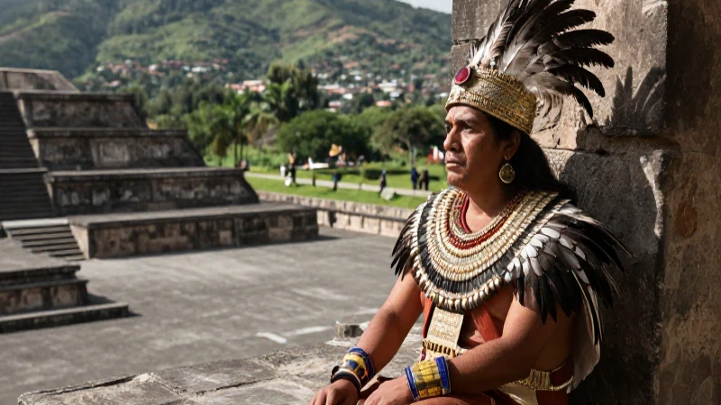Príncipe Nezahualcóyotl en Tenochtitlan