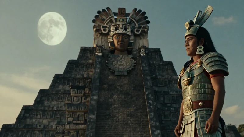 Coyolxauhqui: poderosa diosa lunar azteca