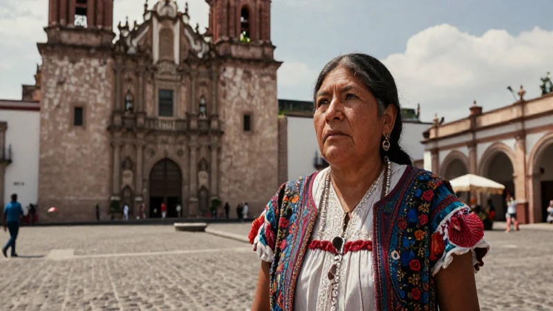 Mujer indígena en México colonial