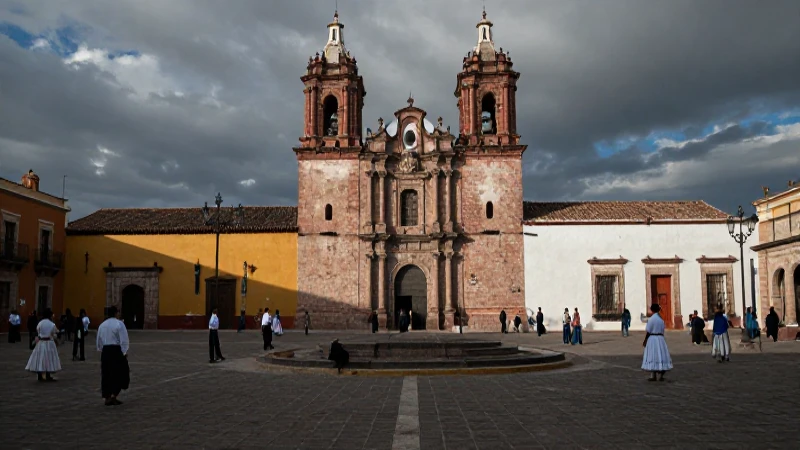 Es Santa Fe un pueblo utópico dentro de la Ciudad de México 23 Plaza colonial de Santa Fe, 19th siglo