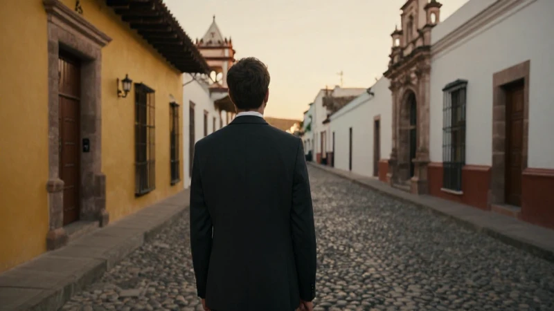 Es Santa Fe un pueblo utópico dentro de la Ciudad de México 24 Arquitectos en calle colonial durante la hora dorada
