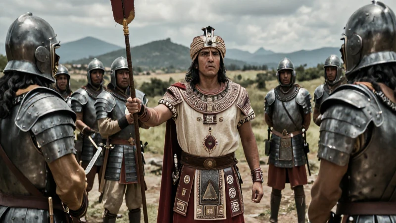 Cuauhtémoc lideró a Mexicas contra españoles