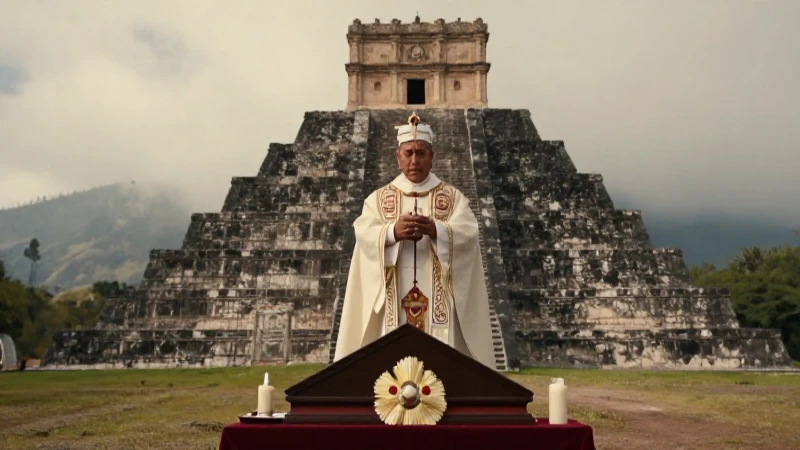 Cuáles son las creencias sobre la muerte en la religión purépecha 38 Sacerdote purépecha en ritual funerario ante pirámide