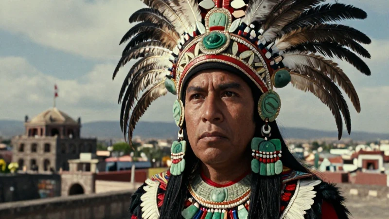 Vestimenta de los mexicas: Conoce su estilo y cultura rica 48 Mexicas nobles con lujoso atuendo ceremonial