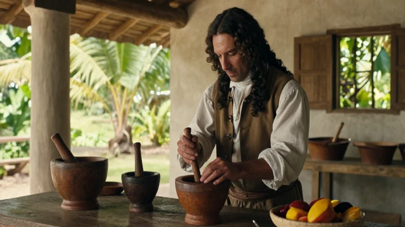 Cocina histórica de mamey en hacienda colonial