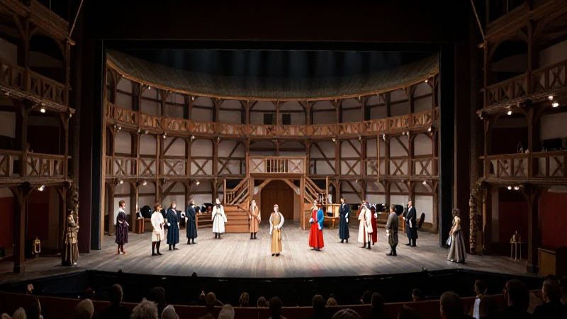Teatro isabelino: drama en el Globe con realismo