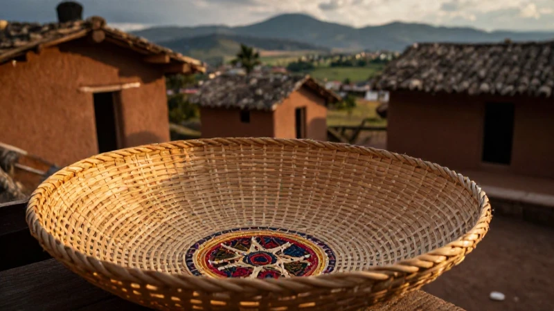 Qué es la cestería prehispánica y cuáles son sus técnicas 11 Artesano indígena teje cestería tradicional ancestral