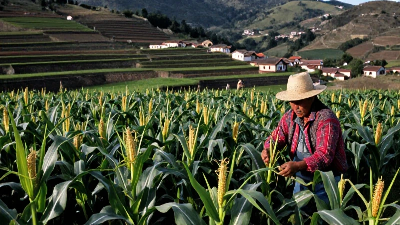 El maíz es fundamental en la cultura mesoamericana